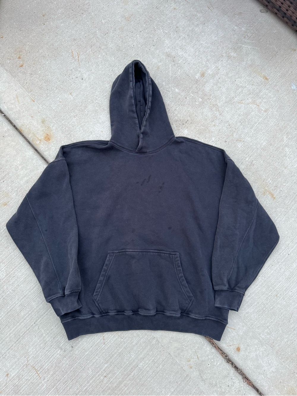 2 Abercrombie & Fitch Soft A&F Essential Hoodie Bundle Faded Black Gray Size XL - Picture 2 of 15
